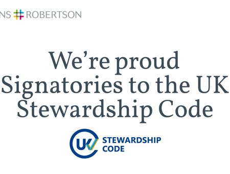 We're proud signatories to the UK Stewardship Code