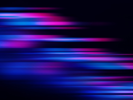 Blue And Purple Colours In Black Background