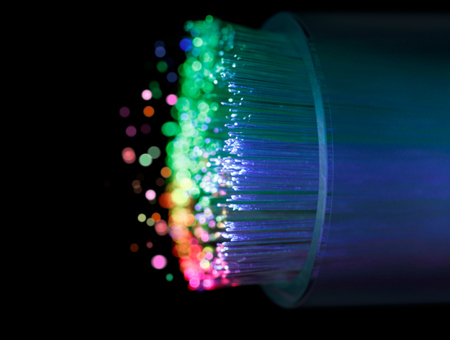 fibre bundle of lights